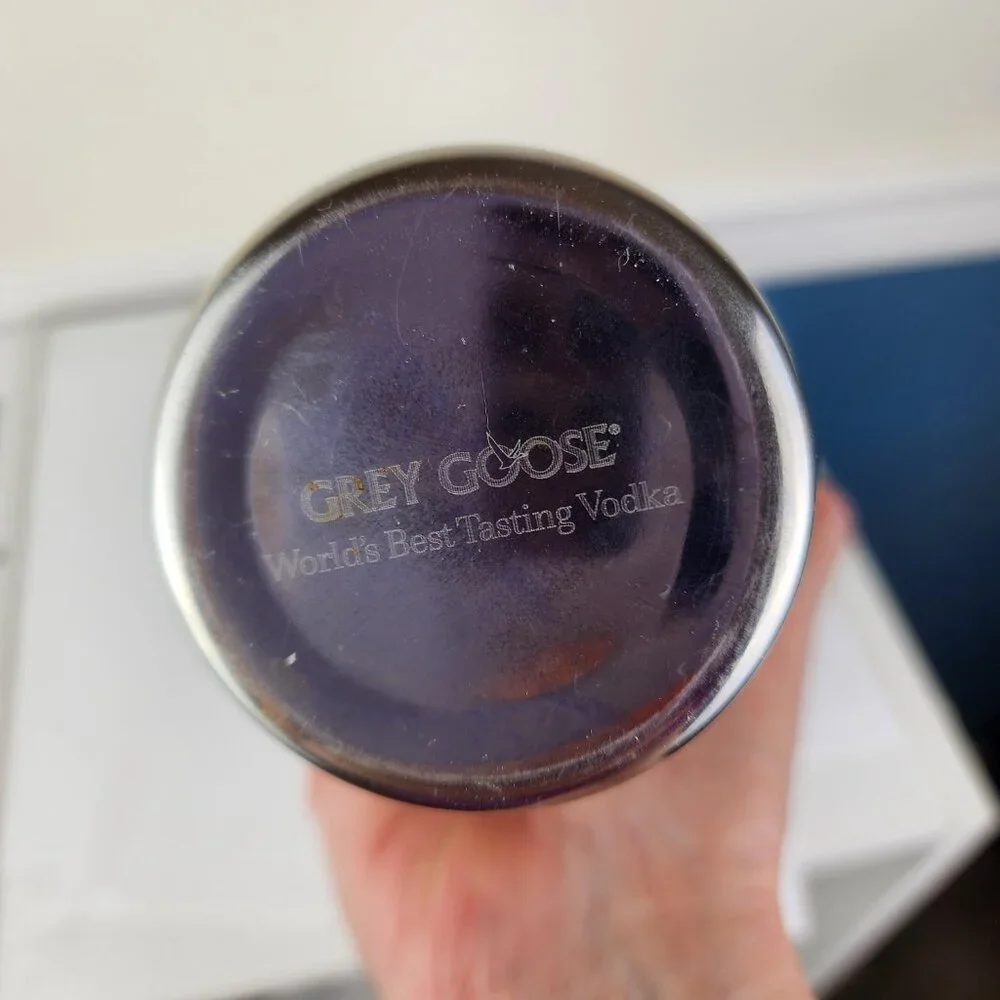 Grey Goose Stainless Steel Cocktail Shaker Barware